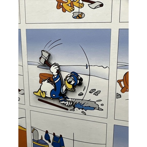 Rare Pin 59685 Donald Duck Comic Strip 70th Anniversary Card Set 6 Pin Set Mint - Picture 6 of 13